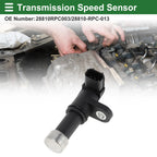 1 Pcs Transmission Speed Sensor No.28810-RPC-013 for Honda Civic X (2017)