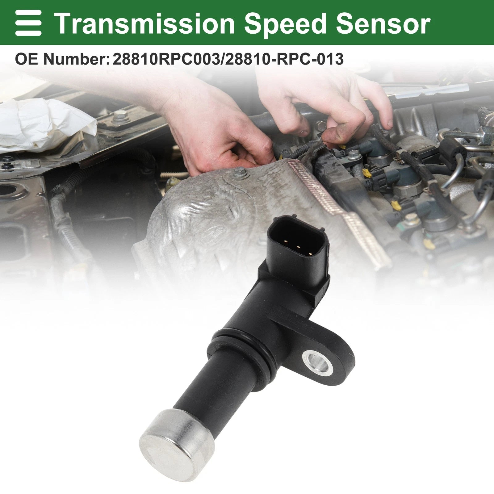 1 Pcs Transmission Speed Sensor No.28810-RPC-013 for Honda Civic X (2017)