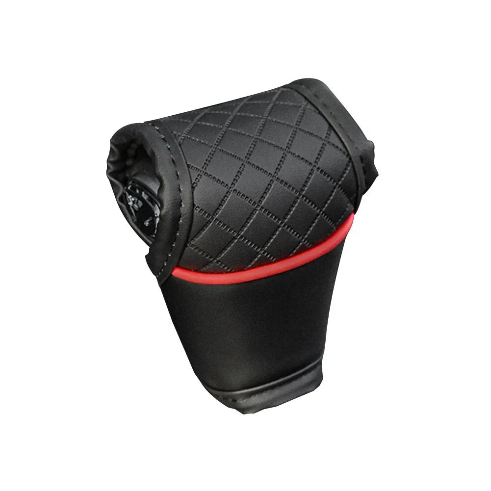 Gear Shift Cover PU-Leather Shift Lever Cover