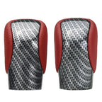 Gear Shift Knob Red Carbon Fiber Style for Lexus ES350 GS350 GX460 IS350 RX350