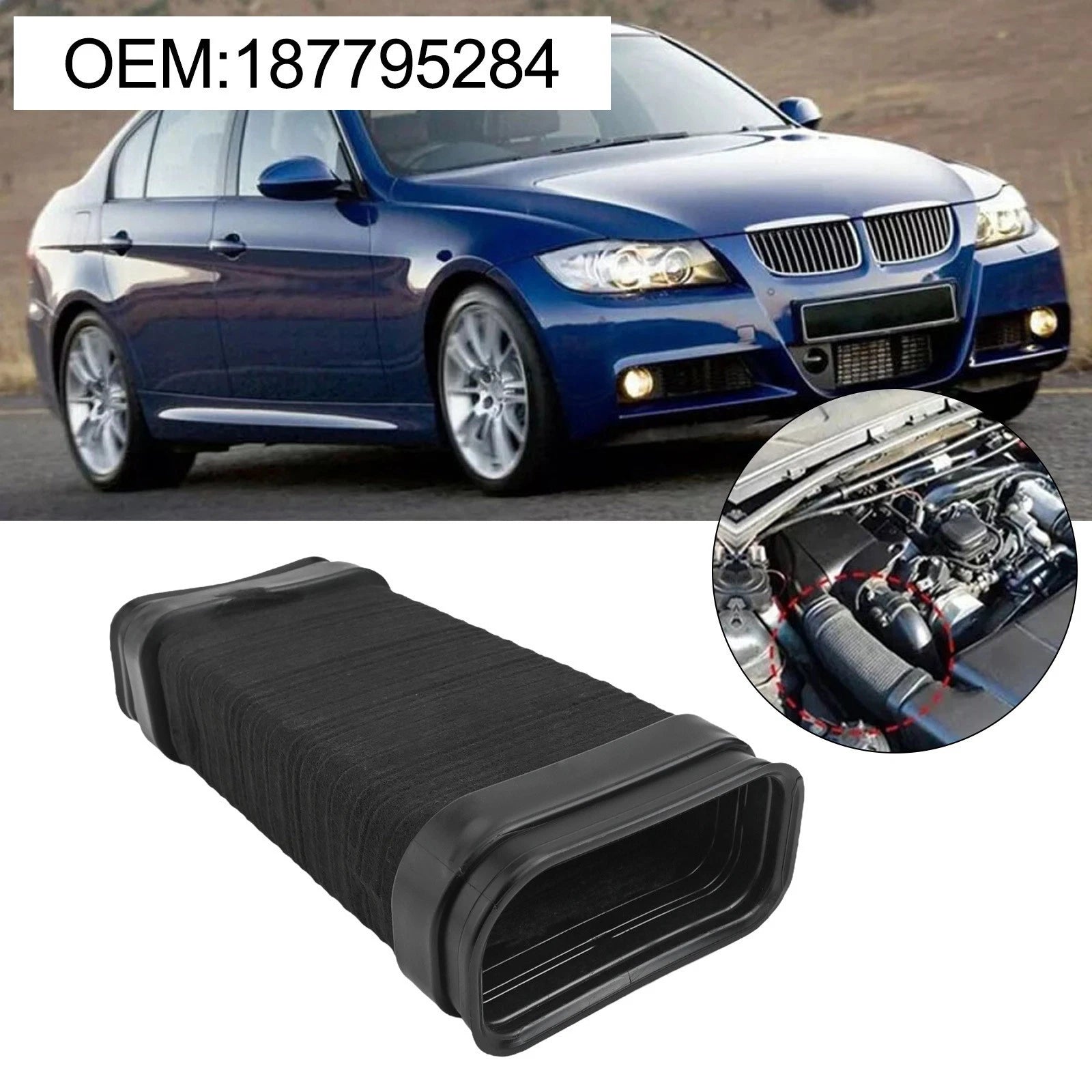 Engine Air Intake Hose Pipe for BMW (2012–2019)
