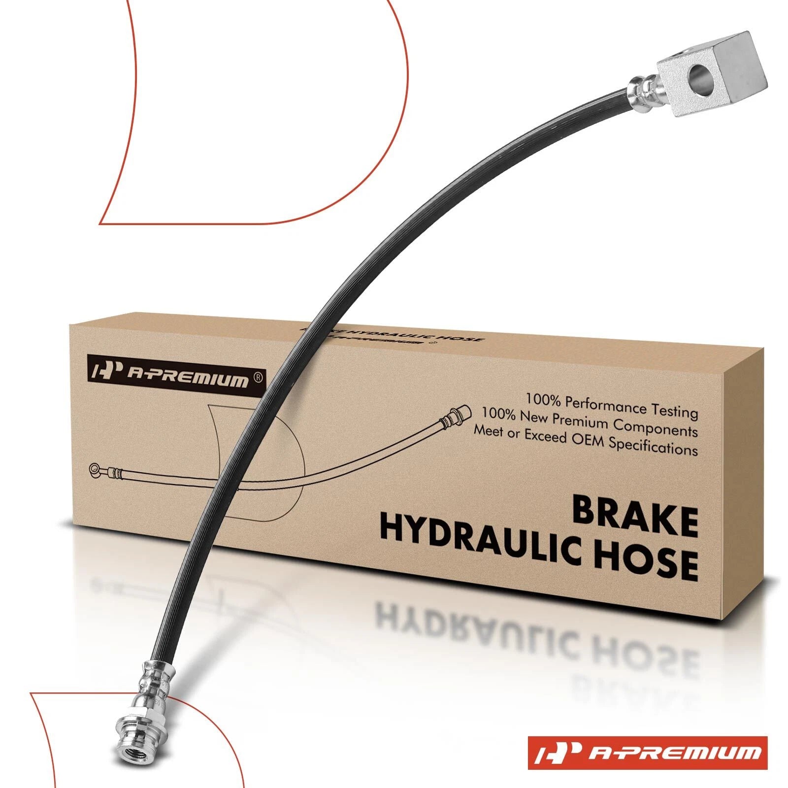 Rear Center Brake Hydraulic Hose for Jeep Wrangler (1991–1995)