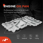 Engine Oil Pan for BMW 550i GT, 650i, 750Li xDrive (2010–2017)