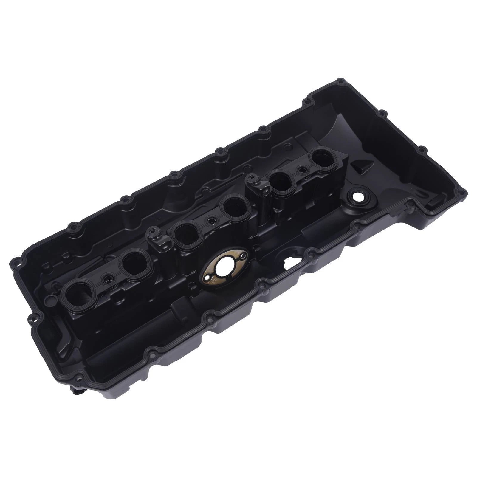 Black Aluminum Engine Valve Cover with Gasket for BMW 128i 328i 528i Z4 X3 (2008–2013)