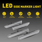 AUXITO LED Side Marker Lights for Acura TL (2004–2008)