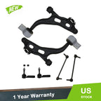 Set of 6 Front Lower Control Arms & Sway Bar Links for Ford Taurus Lincoln MKS (2010–2012)