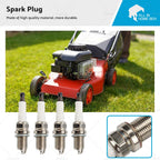 4X Spark Plug for Briggs & Stratton Motors (491055, 491055S)