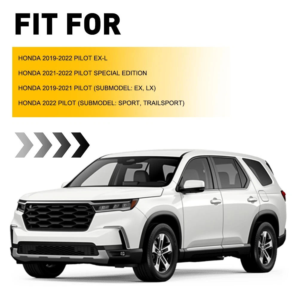 Front Driver Side Upper Bumper Cover Molding for Honda Pilot (2019â2022)