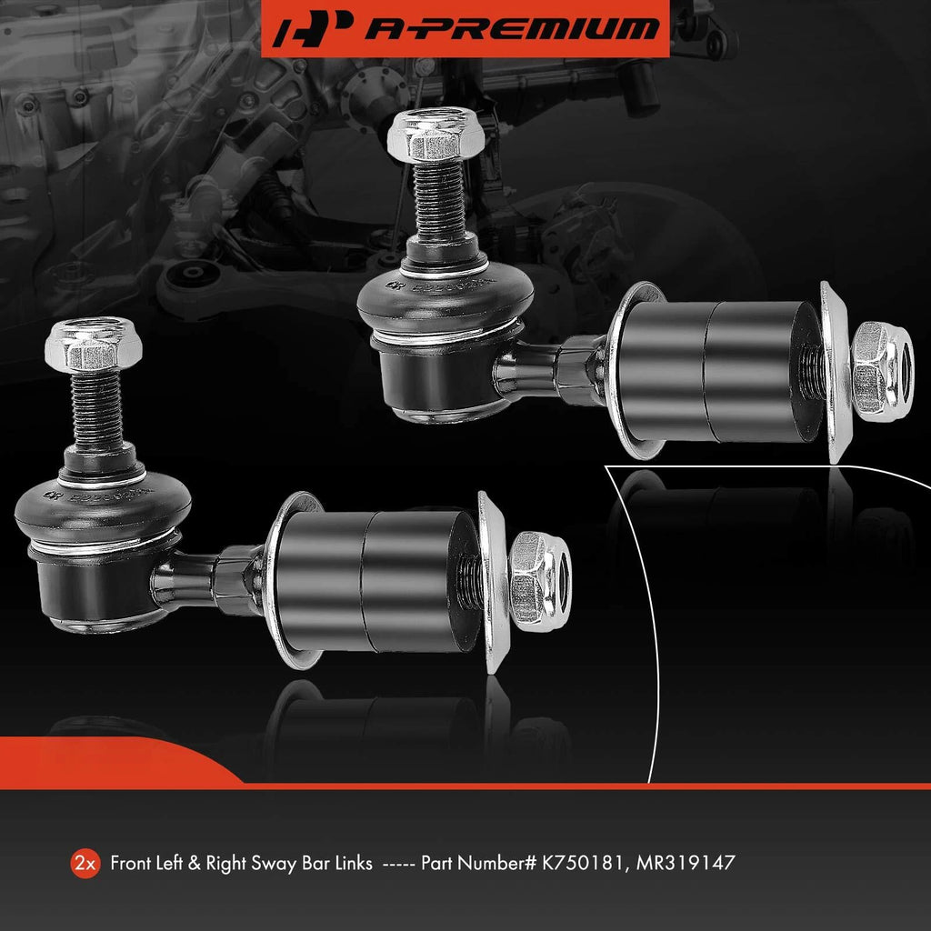 2X Front Stabilizer Bar Link for Chevrolet GMC Mitsubishi Suzuki XL-7 (2001–2006)