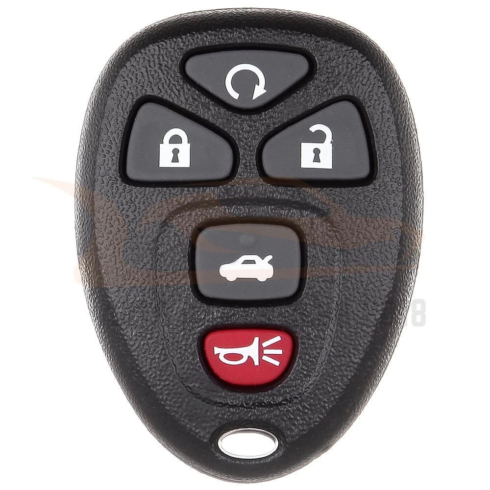 2X Keyless Key Fob Remote Case Shell for Chevrolet Cobalt Pontiac G6 (2007–2010)