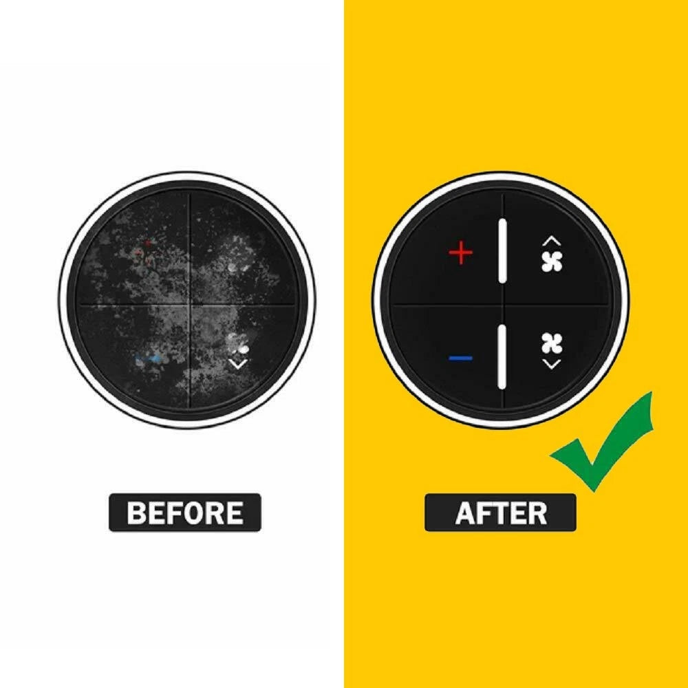 Climate Control Button Stickers for Chevy Avalanche Silverado (2007–2013)