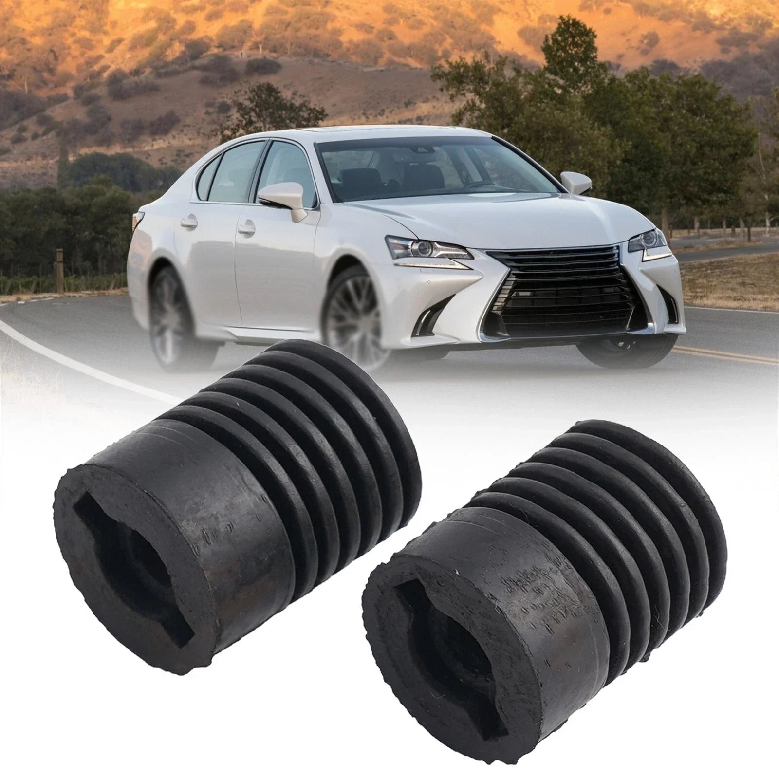 Hood Stopper Cushion Rubber Stopper Pad / 2Pcs / for Toyota 4Runner/Camry