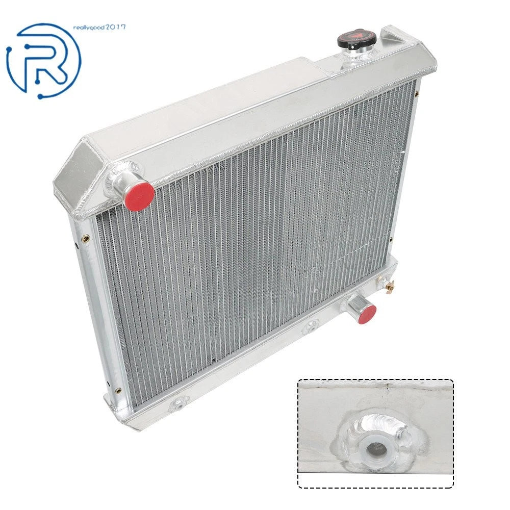 3 Row Aluminum Radiator for Chevy C10 Pickup Truck (1963–1966)