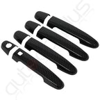 Set of 4 Door Handle Covers for Toyota Matrix (2003–2014) Carbon Fiber