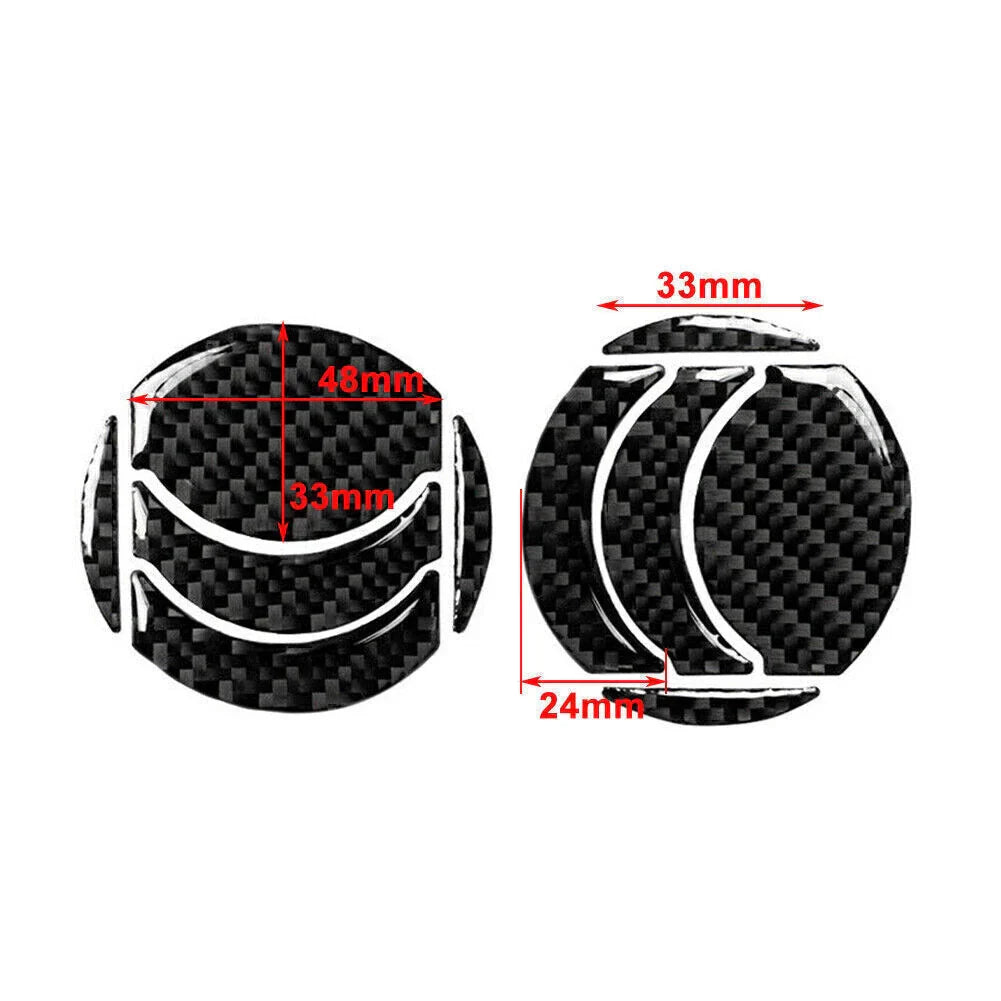10Pcs Carbon Fiber Dashboard Vent Trim Covers for Nissan 350Z (2006-2009)