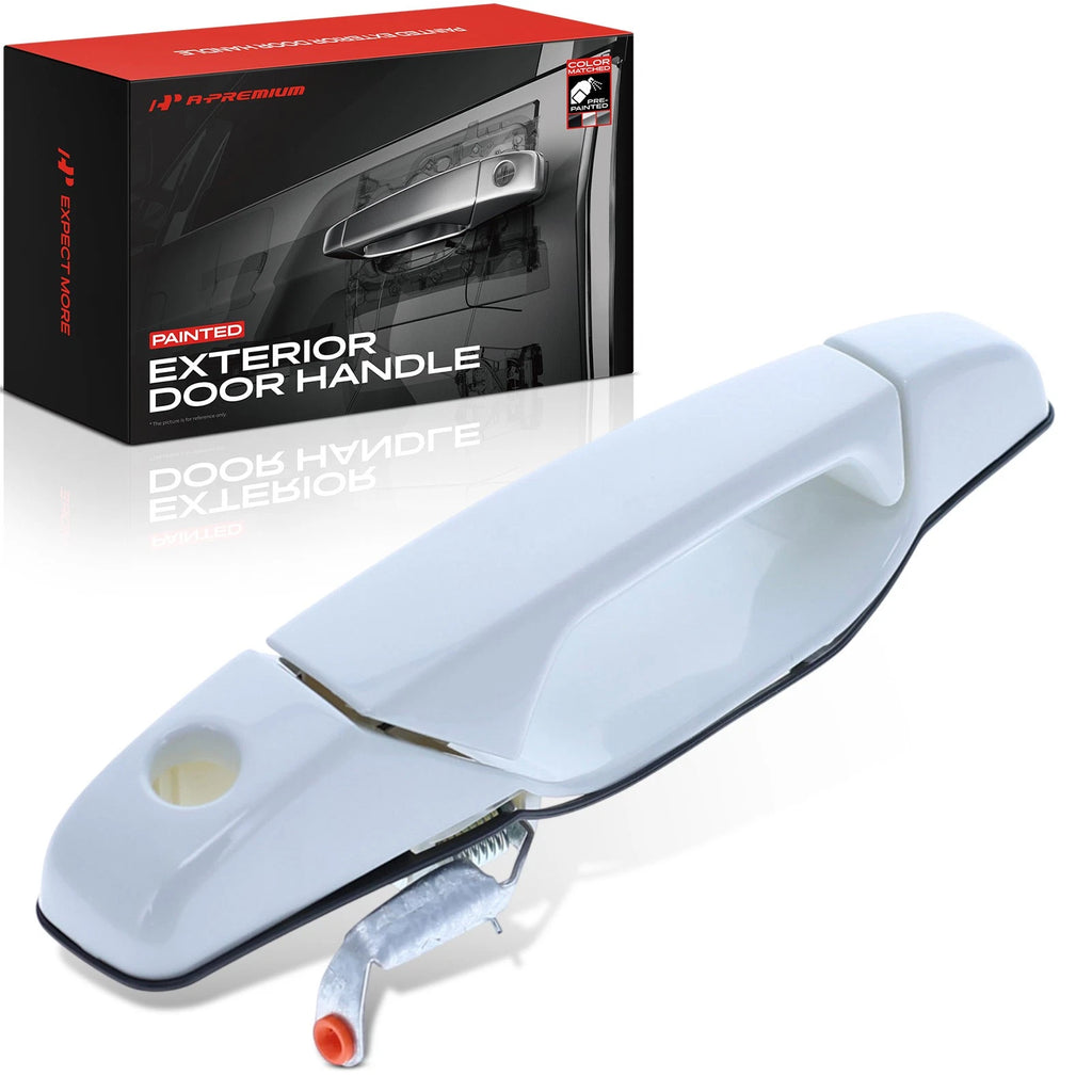Front Left Exterior Door Handle with Keyhole for Chevy GMC 