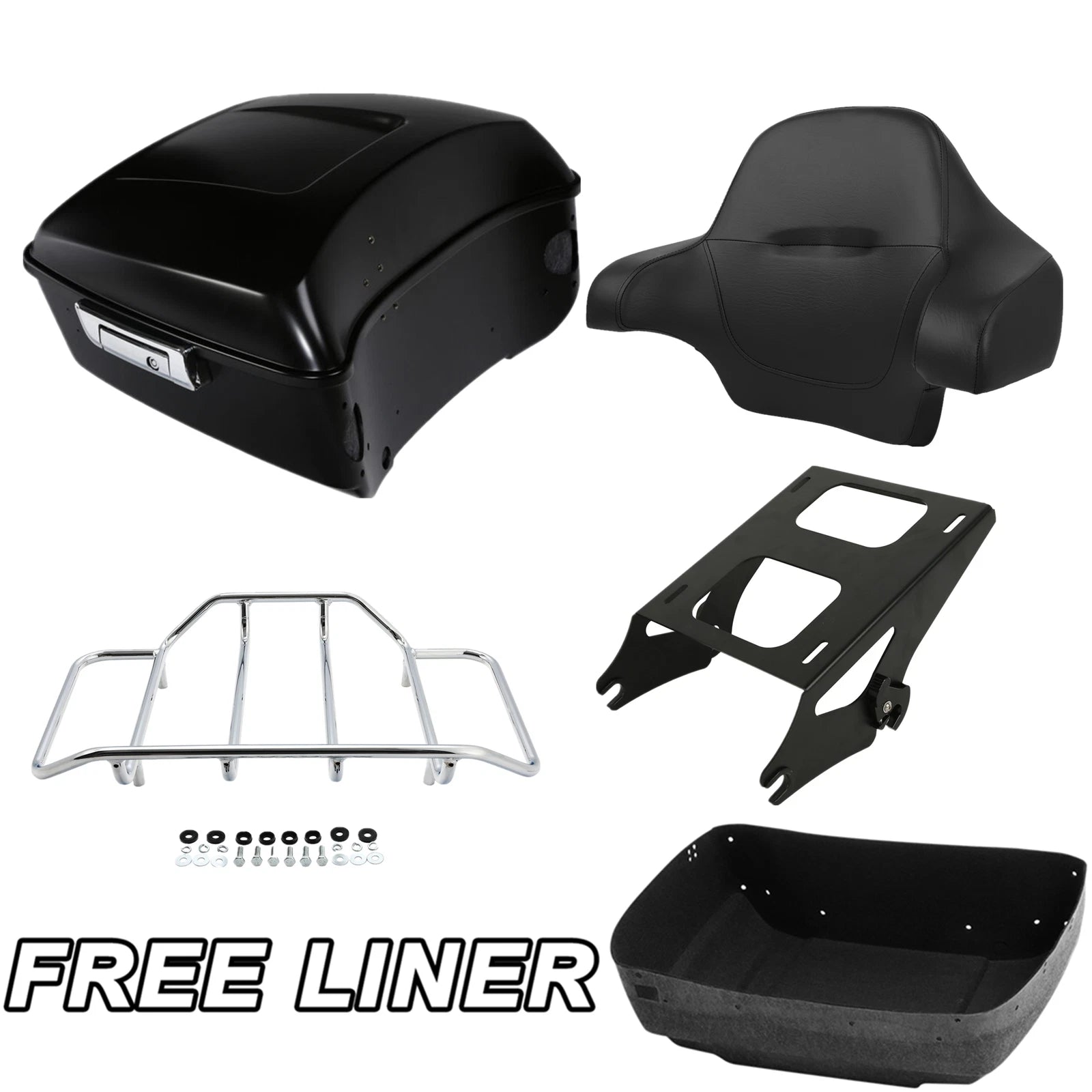 Trunk Backrest Mount for Harley Touring Glide (2014–2023)