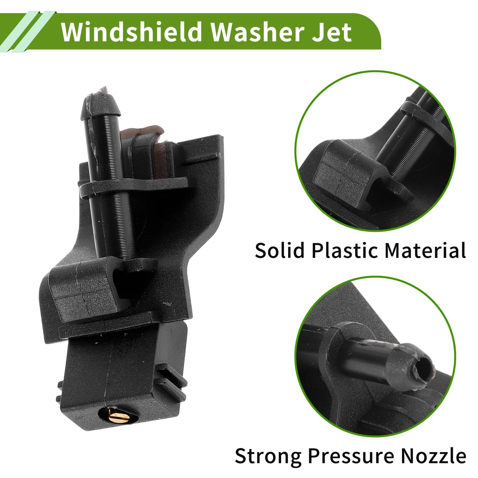 Windshield Washer Nozzle w/ Hose Connector for Scion xD (2008–2014) No. 8538112300