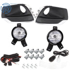 Set of 2 Front Fog Lights Lamps Assembly for Chevy Trax (2017–2021)