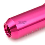 20 PCS Open End M12x1.25 60mm Tall Pink Hexagon Lug Nuts + Adapter