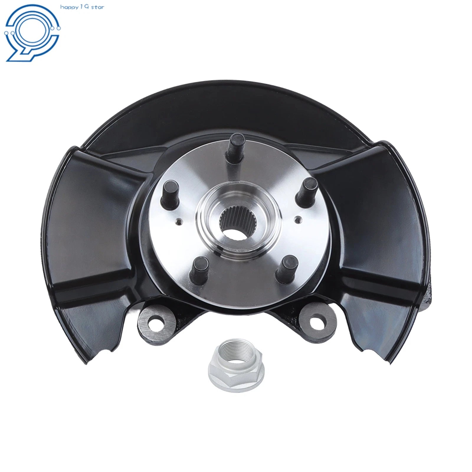 Front Right Steering Knuckle & Hub Bearing for Honda Ridgeline (2006–2014)