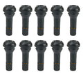 Set of 10 Heavy Duty TR413 Snap In Rubber Valve Tools for Tubeless Tyres