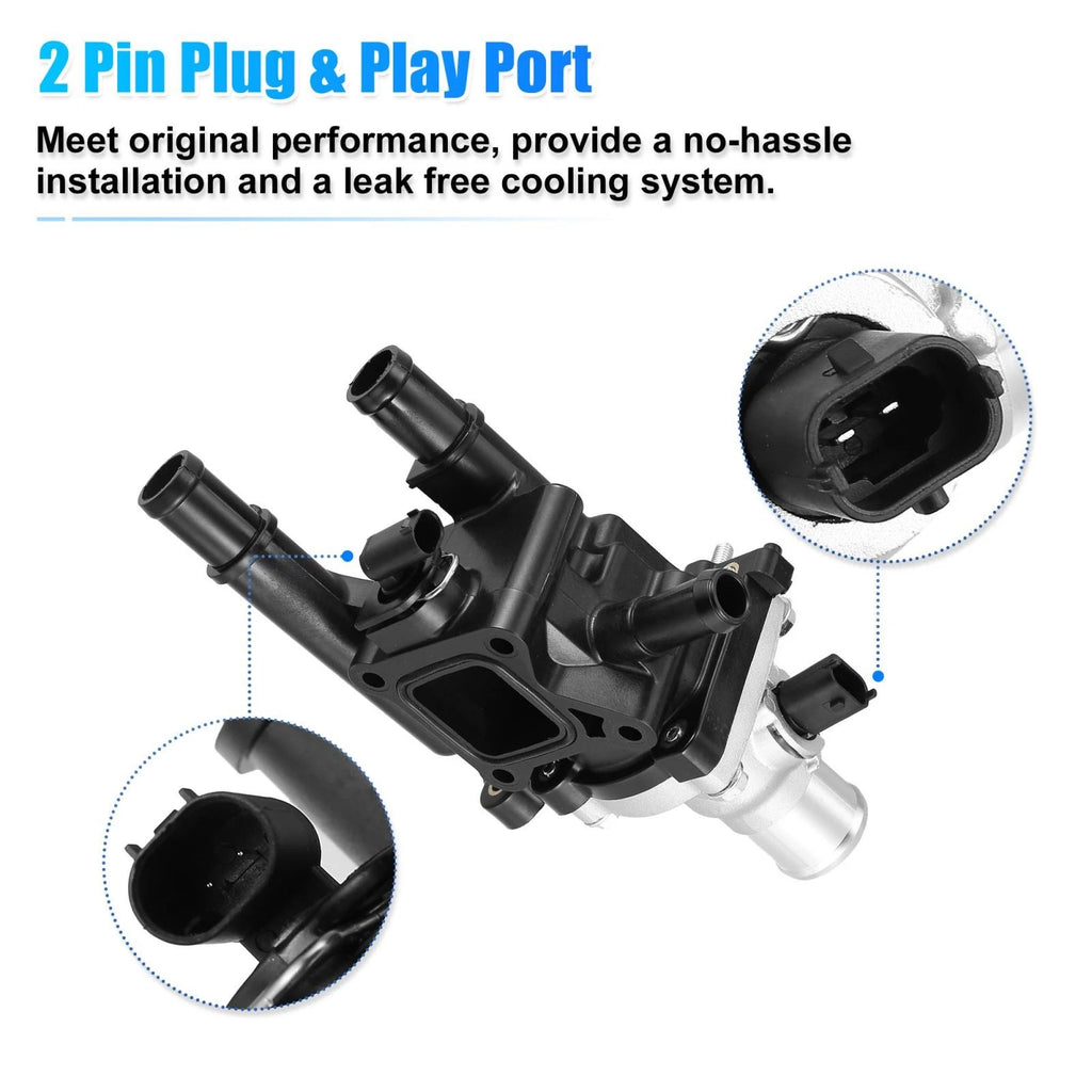 Thermostat Housing Assembly for Chevy Cruze Sonic (2011–2028)