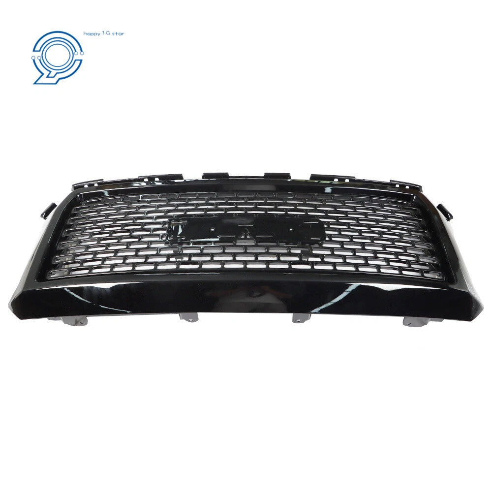 Front Hood Center Grill for GMC Sierra 1500 (2014-2015) Black Honeycomb