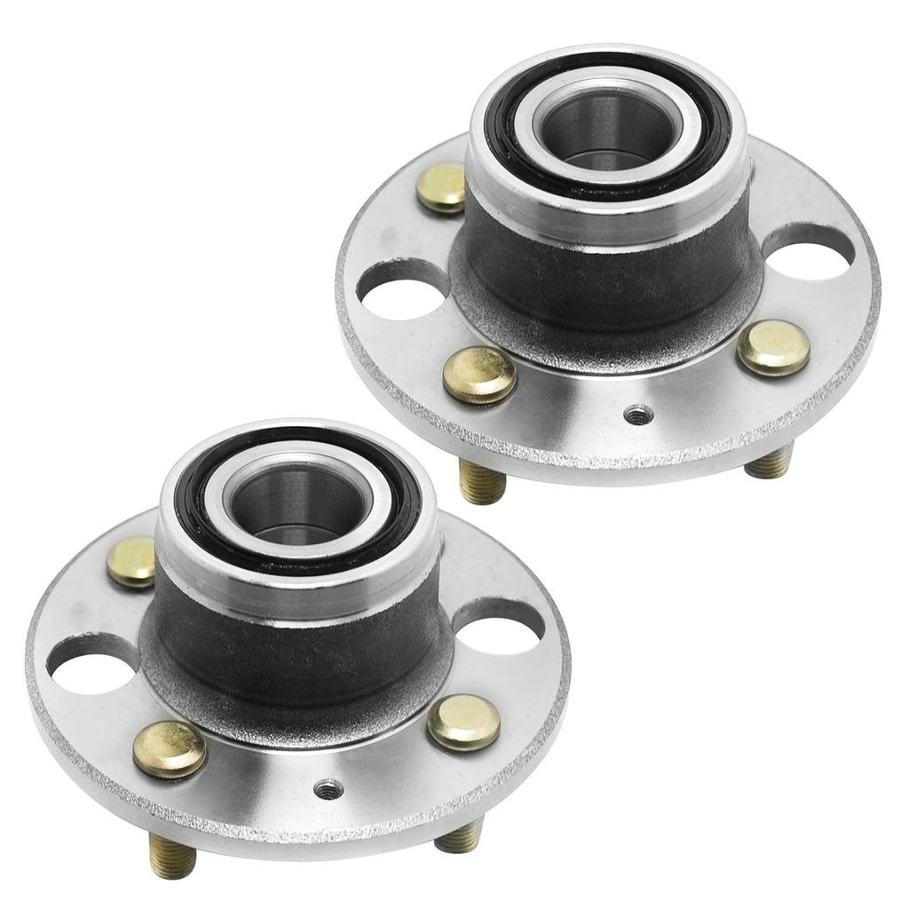 2X Rear Wheel Hub and Bearings for Honda Civic (1992–1995)