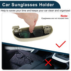 Sunglasses Case for Mitsubishi Outlander (2013–2023) Eyeglasses Holder Beige