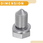 Oil Drain Plug Pan Thread Repair No.N90813202 for Audi A3 (2006–2016)
