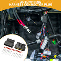 7 Pin Auto Wiring Harness Connector Plug for Nissan (Plastic Gray)
