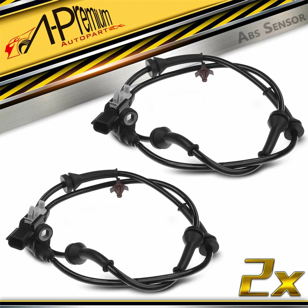 2X Rear ABS Wheel Speed Sensors for Nissan Rogue (2015–2017)