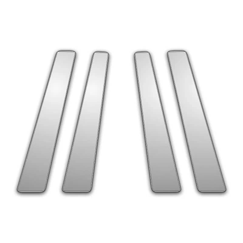 09-14 Chrome Pillar Covers to fit Hyundai Genesis 4pc - P3648