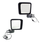Set of 2 Heated Mirrors for Jeep Wrangler (2014–2023)