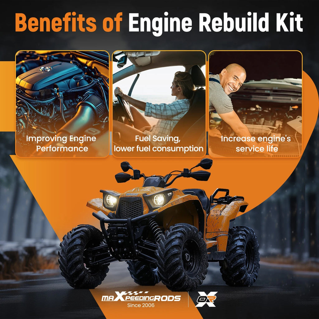 Rebuild Kit - Crankshaft Piston Cylinder for Polaris RZR Ranger Sportsman 800 (2008–2014)