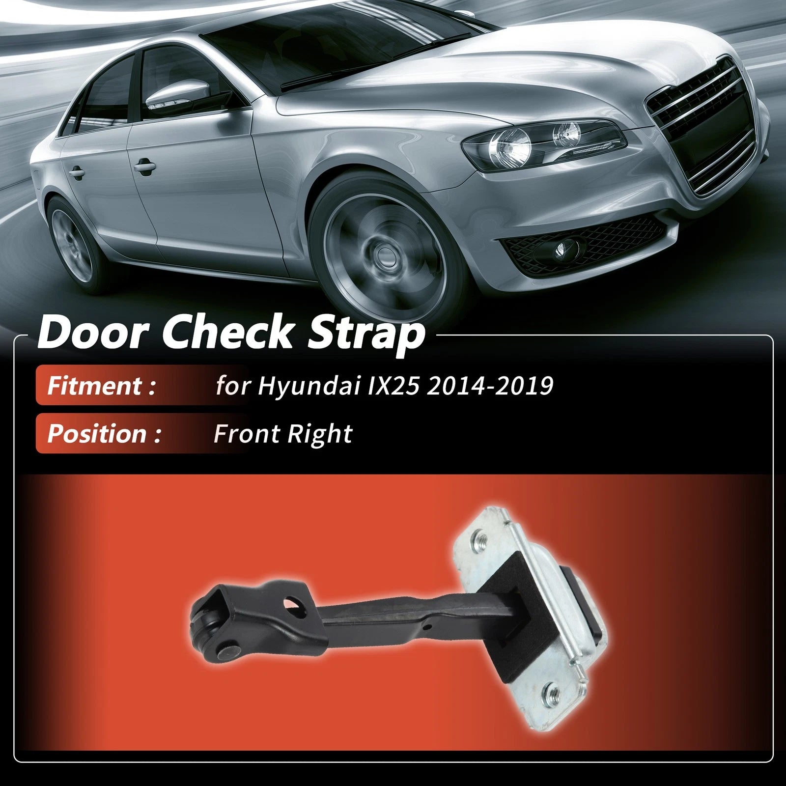 Front Right Door Check Strap for Hyundai IX25 (2014–2019) No.79390C9000
