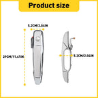2X Chrome Exterior Door Handles for Chevy Silverado (YYYY–YYYY)