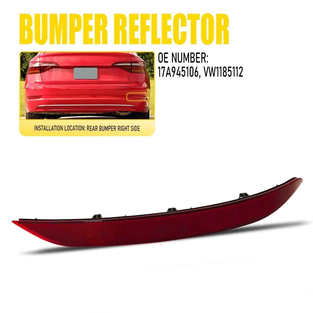 Bumper Reflector for Honda Odyssey (2011–2017) Rear Passenger Side 33505TK8A01