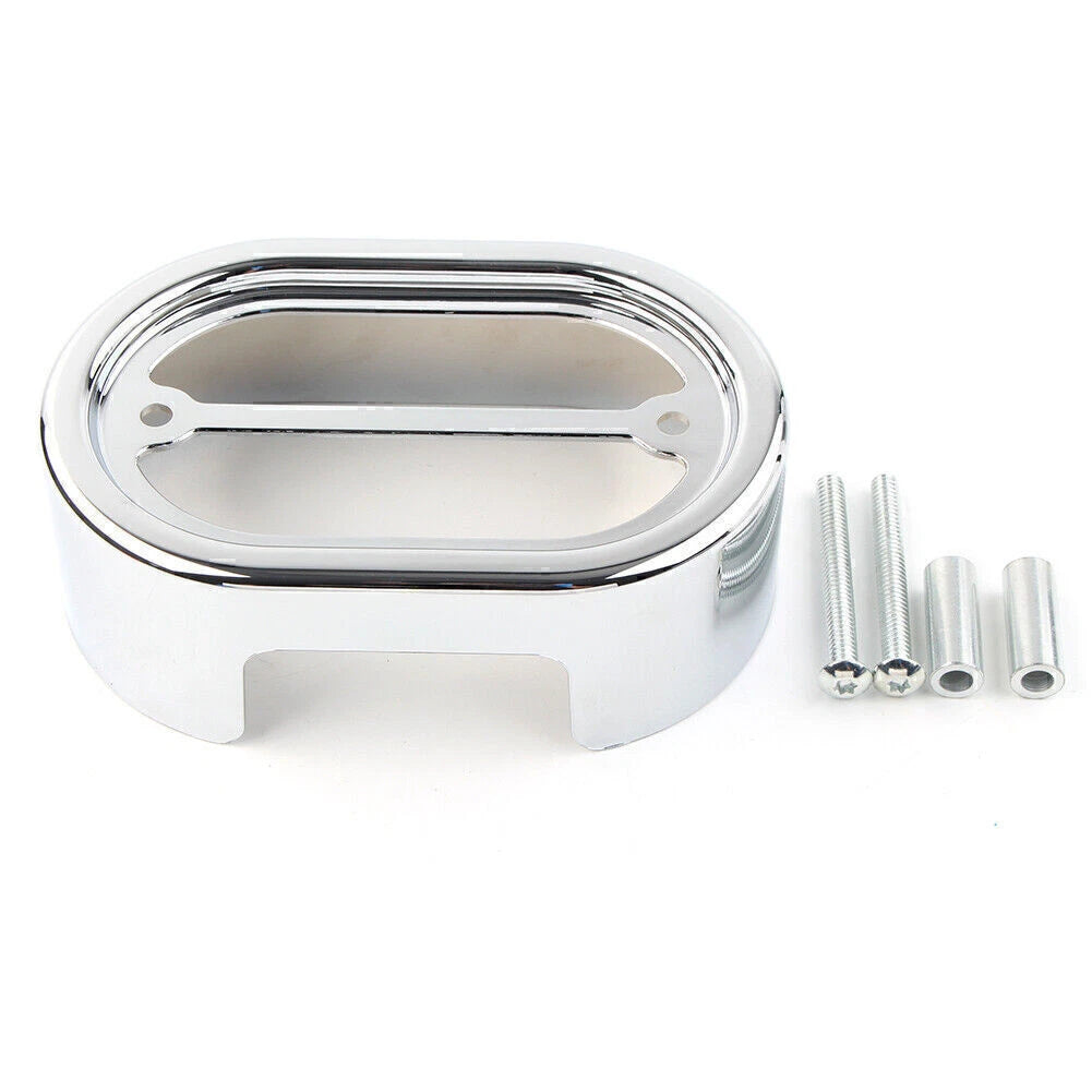 Chrome Drag Regulator Cover for Harley Softail FXST FLST FXSTD (2001–2006)