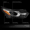 Right LED Projector Headlight for Chevrolet Equinox (2018–2021)
