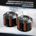 Rear Axle Nut Covers for Harley Electra Glide Ultra Classic FLHTCU (2017–2019)