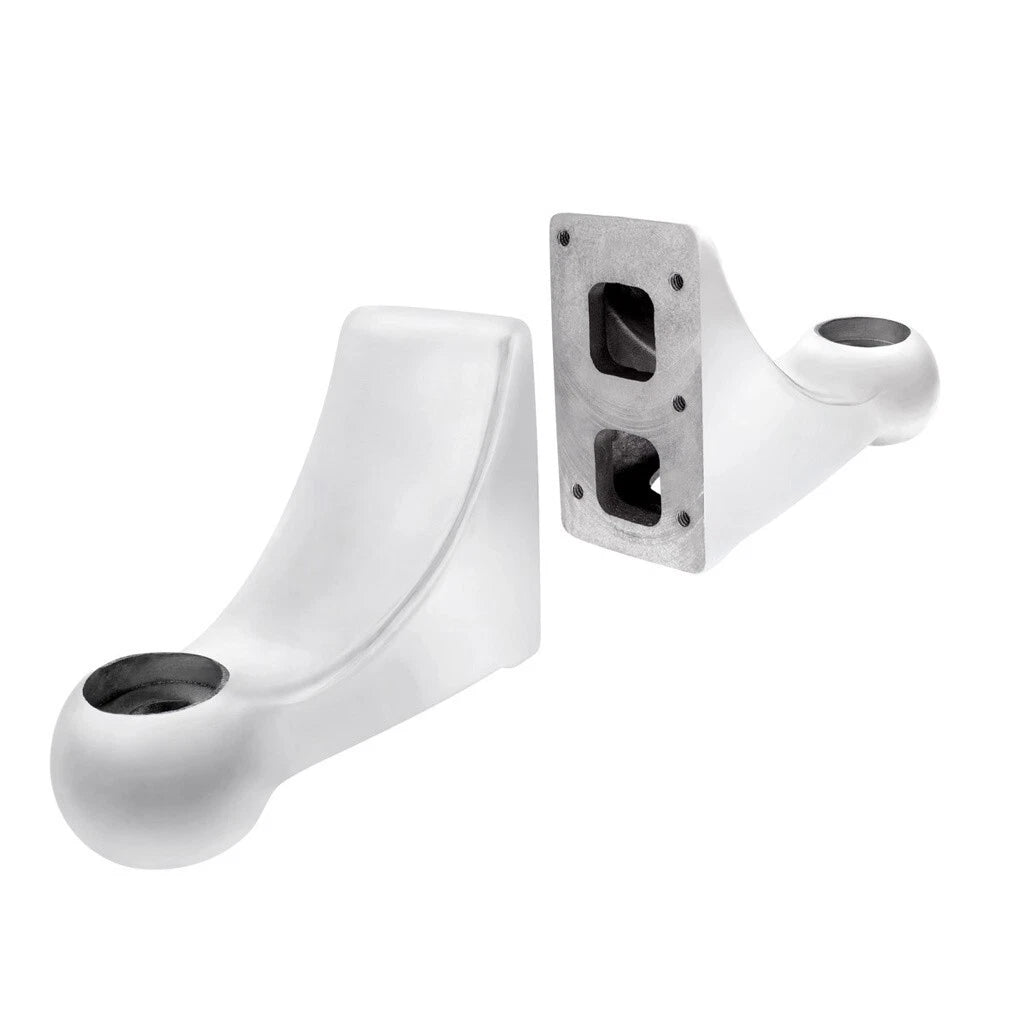 L Shape Headlight Brackets Heavy Duty for Peterbilt Hood Side Lamps (2010–2017)