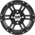 ITP SS212 Black Aluminum Wheel for ATV/UTV (12x7, 4/137, 5+2 Offset)