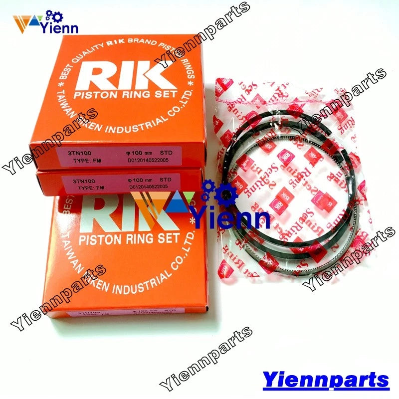 Piston Kit Ring for Yanmar Engine Daewoo DSL801 (3TN100L, 3TN100TE, 3TN100, 3TN100T)