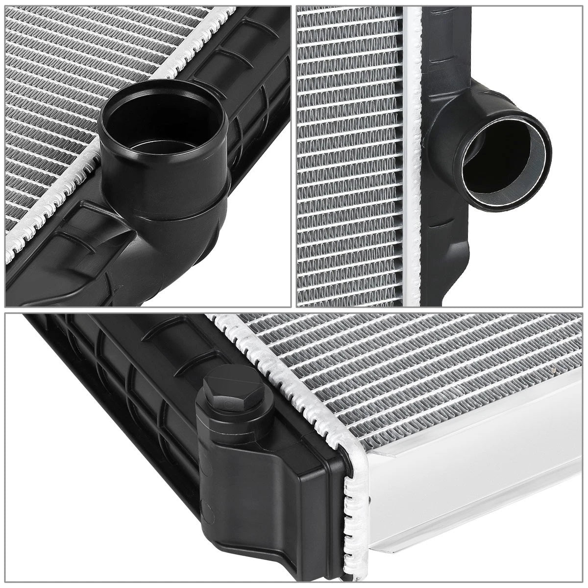 Aluminum Core 2-Row Radiator for International 5070/5900i/5600i/5500i/5000 (1996–2004)