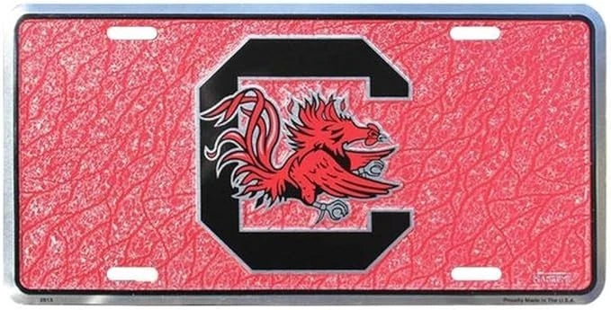 Gamecocks License Plate for Car Truck (South Carolina)