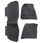 Set of 4 Carpet Floor Mats for Cadillac XT5 (2017–2025) Black TPE Anti-Slip