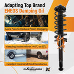 Set of 2 Rear Struts with Coil Spring for Acura TL (1999–2003) & Honda Accord (1998–2002)