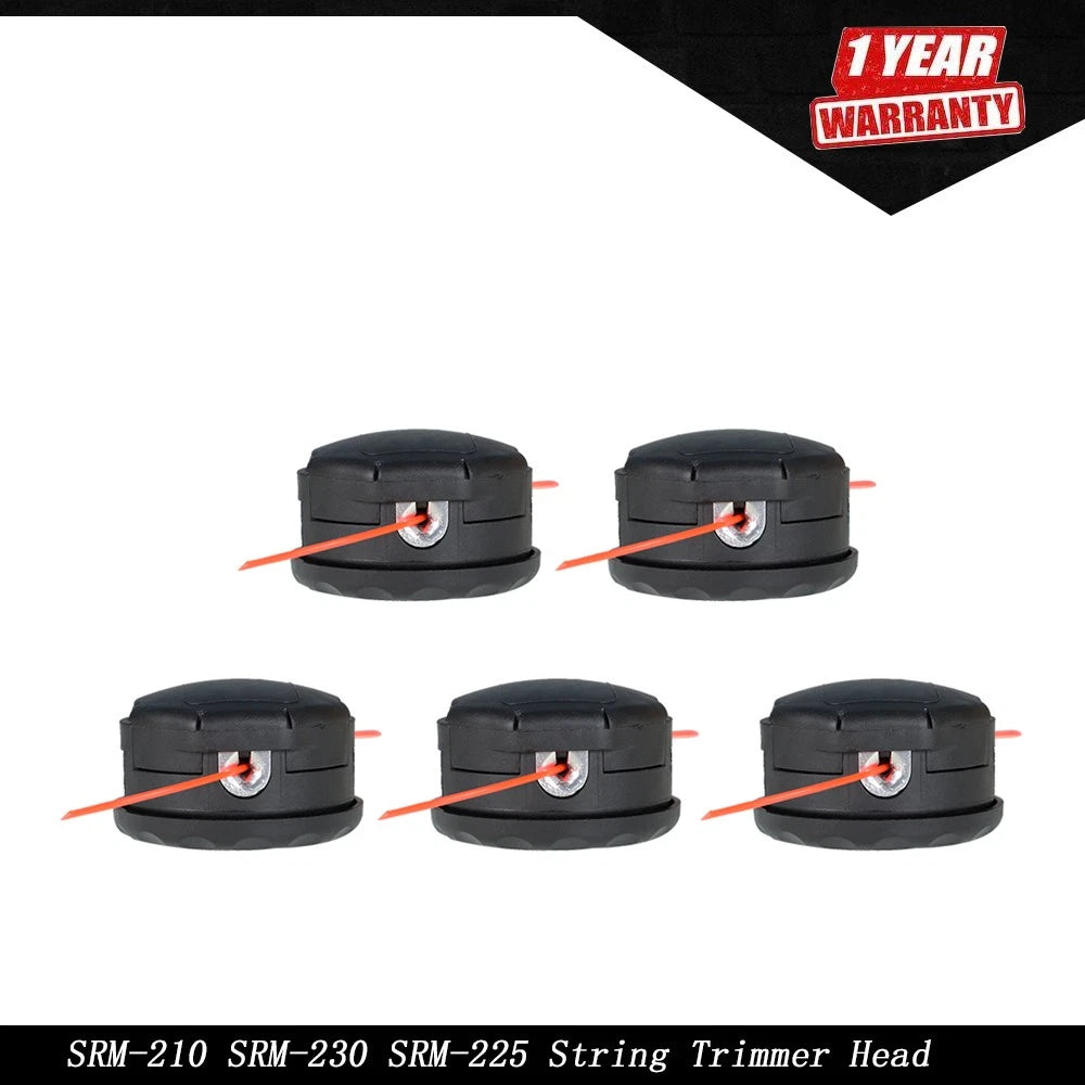 Set of 5 String Trimmer Heads for Echo SRM-210 SRM-225 SRM-230